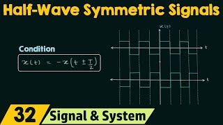 HalfWave Symmetric Signals [upl. by Akeihsal298]