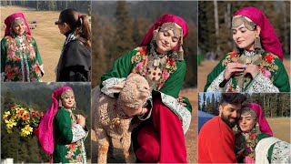 My Traditional Kashmiri Look 😍 amp Public Reactions  Jammu Kashmir [upl. by Asaeret]