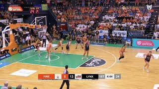 Townsville Fire vs Perth Lynx  Condensed Game [upl. by Aramac]