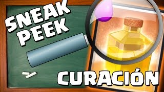 GUÍA DE LA NUEVA CARTA LA CURACIÓN  Sneak Peek  Clash Royale con TheAlvaro845  Español [upl. by Eneleuqcaj]