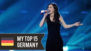 Eurovision GERMANY  My Top 15 [upl. by Ahsap311]