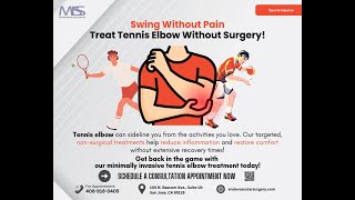 Tennis Elbow Relief No Surgery Required [upl. by Shuman]