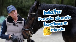 Pferde locker und ehrlich reiten  Selbstragende Stellung und Biegung  Trainings Tipps [upl. by Aenej]