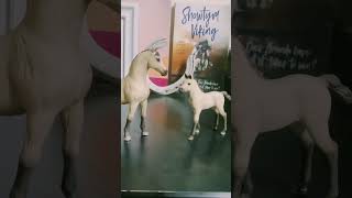 Hanoverian family 🤣 schleich horse funny [upl. by Eniahpets]