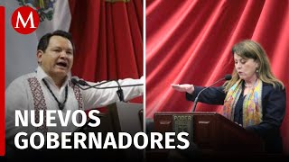 Nuevos gobernadores asumen en Morelos y Yucatán [upl. by Itagaki]