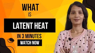 What is latent heat Class 9th  chemistry [upl. by Cathrin]