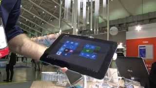 Asus Transformer Book T100HA Hands On 4K UHD [upl. by Byrne299]