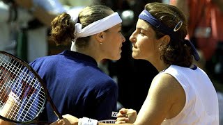 Martina Hingis vs Arantxa SanchezVicario 1999 Roland Garros SF Highlights [upl. by Kliment580]