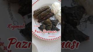 Kıymalı Pazı Sarması yapıyoruz 👇🏻 Tarifi yorumlarda 👇🏻sarmatarifleri yemektarifleri [upl. by Gib703]