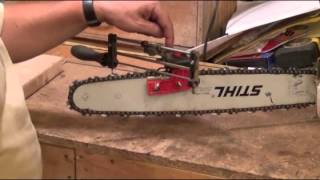 Sharpening your chain saw [upl. by Vine]