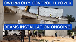 OWERRI CITYINCREDIBLE ASSUMPTA CONTROL DUAL CARRIAGE FLYOVER CONSTRUCTION IMO STATE NIGERIA [upl. by Lecrad431]