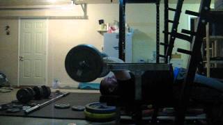 154lbs x 5 Lying Tricep Extension [upl. by Meilen302]