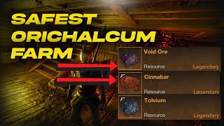 New WorldSafest Orichalcum Farm Void Ore CinnabarTolvium [upl. by Uri]