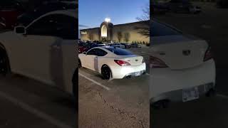 G37 COUPE VS SEDAN REV BATTLE infiniti infinitig37 vq vq37 nissan shootingflames shorts [upl. by Odlanyer]