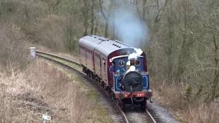 Churnet Valley Railway Winter Steam Gala 2017 [upl. by Nerta]