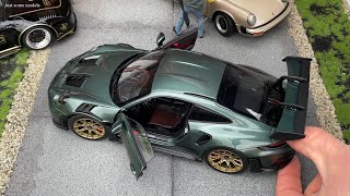 118 Porsche 911 992 GT3 RS 2022 Malachite green  Norev Unboxing [upl. by Micaela]