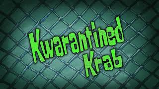 quotKwarantined Krabquot Title Card  Dutch [upl. by Nerty616]