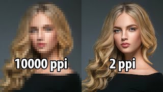 PPI is Imaginary PPI vs DPI vs Resolution [upl. by Larry]