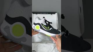 Nike KD Trey 5 X quotBlack Voltquot Unboxing [upl. by Fanya360]