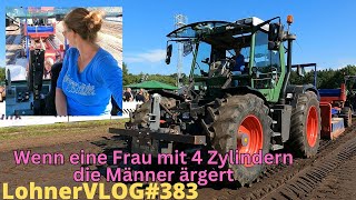 LohnerVLOG383 Trecker Treck mit dem Fendt Xylon 524 zwischen den Großen I Klimaanlage Fendt 926 rep [upl. by Byrann]