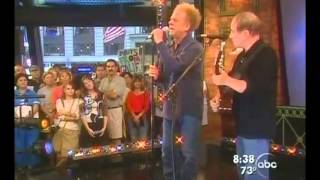 Simon and Garfunkel Interview amp Performance on Good Morning America 2003 [upl. by Leitnahs]