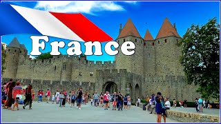 【4K】𝐖𝐀𝐋𝐊 ➜ 🇫🇷 FRANCE🇫🇷  Ville de Carcassonne  Video walking Travel channel [upl. by Ilrahc]