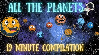 Planet Songs for Children  19 Minute Compilation from Silly School Songs  Planet Songs for Kids [upl. by Jone]