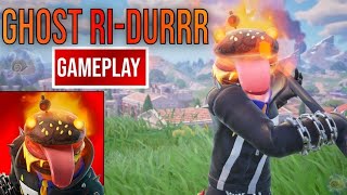 New Ghost RiDurrr Skin Gameplay Fortnite [upl. by Clarisse750]