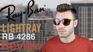 RayBan RB 4286 Light Ray Review [upl. by Leinahtam588]