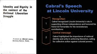 Amilcar Cabral Visit at Lincoln University [upl. by Rosalia487]