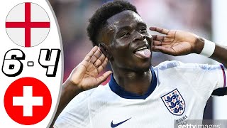 England vs Switzerland 11 Pen 53 All Goals amp Highlights  Euro 2024 [upl. by Weeks]