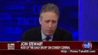 Bill OReilly interview with Jon Stewart Part 1 of 5 [upl. by Naleek]