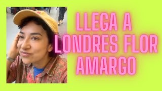 Llega a Londres Flor Amargo 🏴󠁧󠁢󠁥󠁮󠁧󠁿 [upl. by Kehr720]