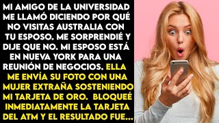 Mi esposo usó en secreto mi tarjeta de cajero automático Gold lo que expuso su ubicación y reveló [upl. by Haff]