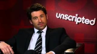 Enchanted  Unscripted  Patrick Dempsey Amy Adams [upl. by Eelreveb572]