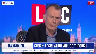 John Curtice on Andrew Marr Rwanda is the quotlast cardquot Sunak can play against Labour [upl. by Buck]