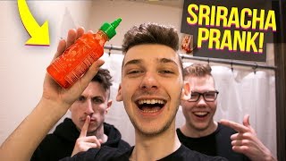 ROOMMATE SRIRACHA SHOWER PRANK IN EYES  NoBoom [upl. by Lila476]