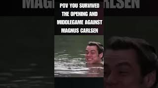 When You reach the Endgame against Magnus chess magnuscarlsen funny memes aceventura [upl. by Betteanne]