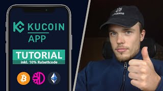 KuCoin App Tutorial Deutsch ✅ Anmelden  Geld einzahlen  Coins kaufen  Auszahlung AZ Erklärung [upl. by Aitas]