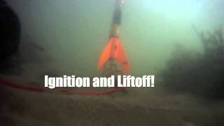 Underwater Model Rocket Launch [upl. by Fitzpatrick926]