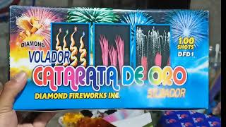 NEW YEARS EVE 2022 Aerial Fireworks CATARATA DE ORO [upl. by Yeffej]