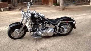 Harley Davidson Fatboy Evo 1340 Sound [upl. by Atiuqal]