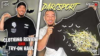 DARC SPORT “BORN IN DARKNESS” OVERSIZED TEE  Unboxing  TryOn Haul🐺🔥 [upl. by Gadmon]