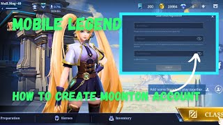 How To Create Moonton Account In Mobile Legend 😍  2024 [upl. by Utley757]