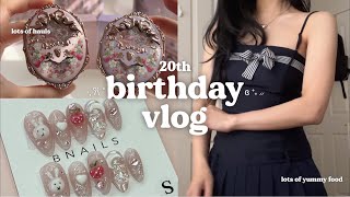 birthday vlog 🍓 turning 20 flowerknows unboxing sweet chilling haul days in melbourne [upl. by Borden]