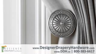 Kirsch Drapery Hardware  Designer Metals Curtain Rods [upl. by Atikim]