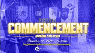 Atlanta Technical College Class of 2020 Virtual Commencement [upl. by Mallory]