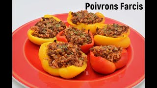 Recette de Poivrons Farcis facile et rapide [upl. by Kruger]