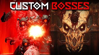 These CUSTOM BOSSES in DOOM Eternal are WILD [upl. by Caye]