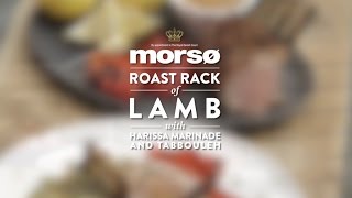 Morsø  Roast Rack of Lamb with Harissa Marinade amp Tabbouleh [upl. by Zuzana60]